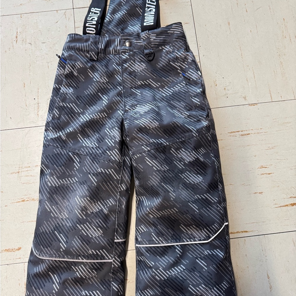 Kids Patterned Overalls with Adjustable Straps